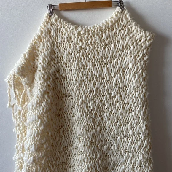 West Elm 50x70 Wool Blend Throw Blanket - Picture 2 of 5